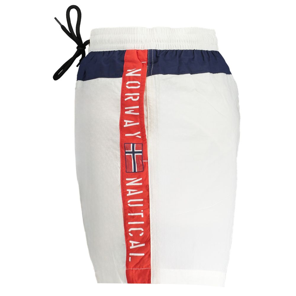 Norway 1963 Weiße Polyester-Badebekleidung