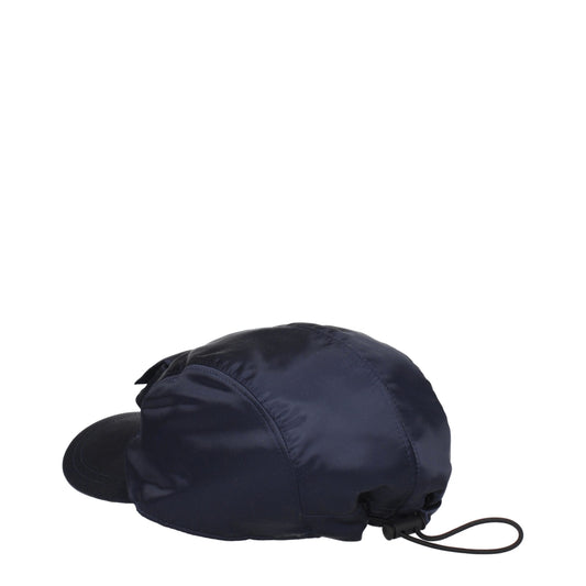 Fendi Blue Polyamide Cap (Baseball Hat)
