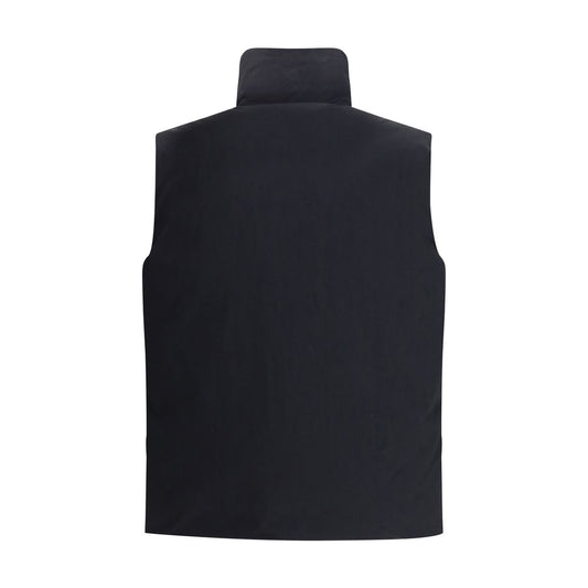 LAMINAR Black Polyamide Sleveless Jacket
