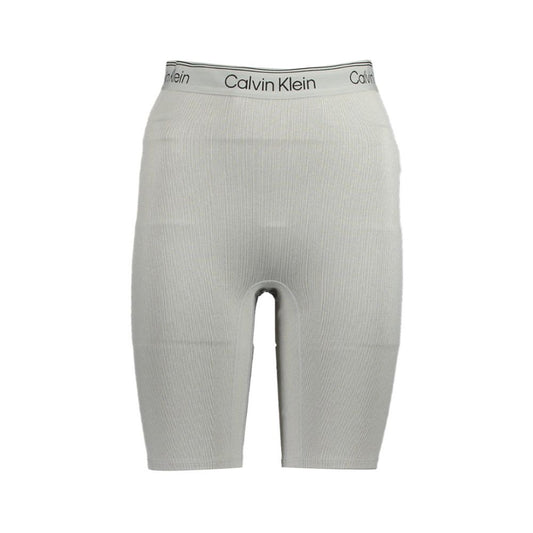 Calvin Klein Graue Polyester-Hose