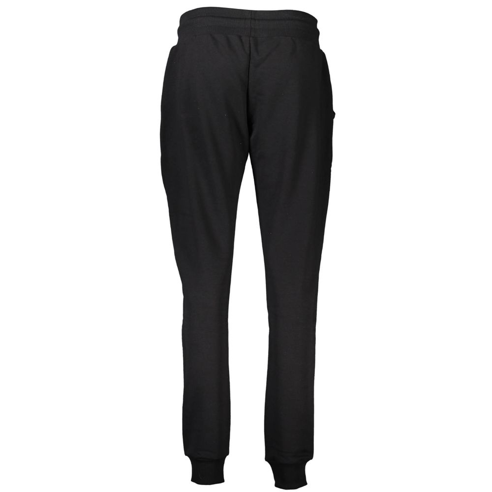 Cavalli Class Nero Cotton Women Sweatpants