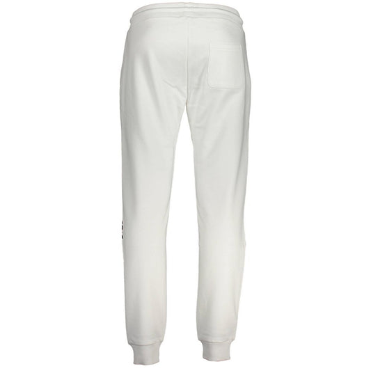 Cavalli Class Bianco Cotton Men's Sweatpant