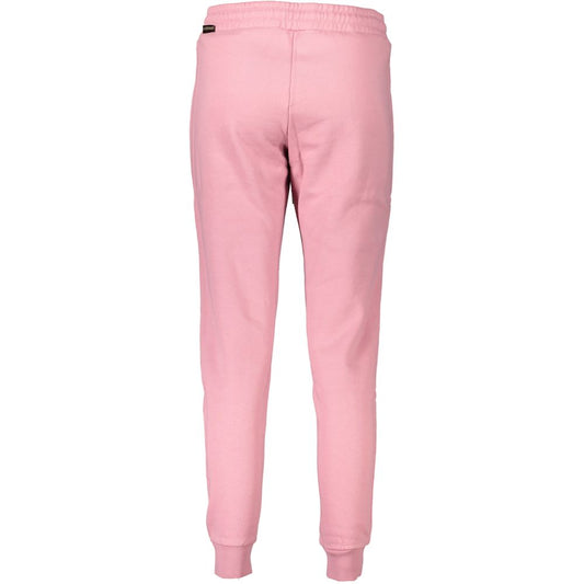 Napapijri Pink Cotton Women's Sweatpant