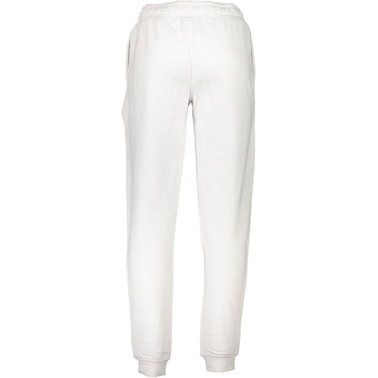 Cavalli Class Bianco Cotton Men's Track Pant