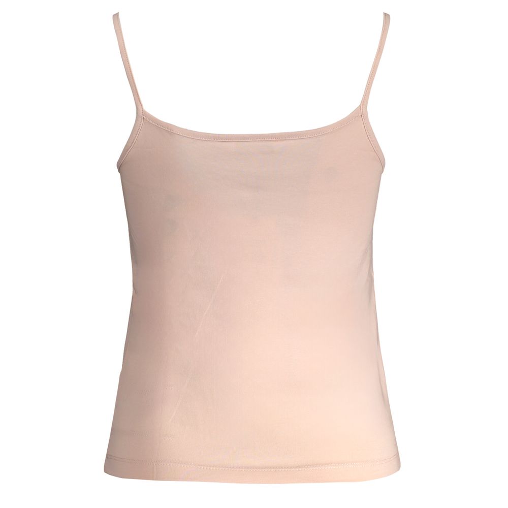Calvin Klein Pink Cotton Tank Tops