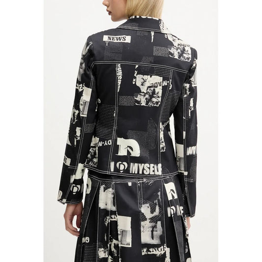 Desigual Schwarze Baumwolljacken &