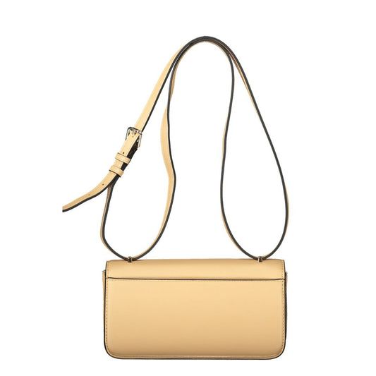 Mario Valentino Beige Polyurethane Women Handbag