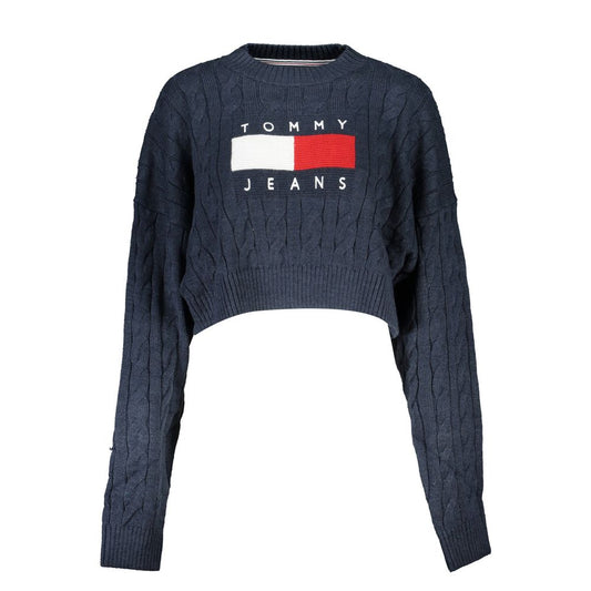 Tommy Hilfiger Blauer Polyester-Pullover
