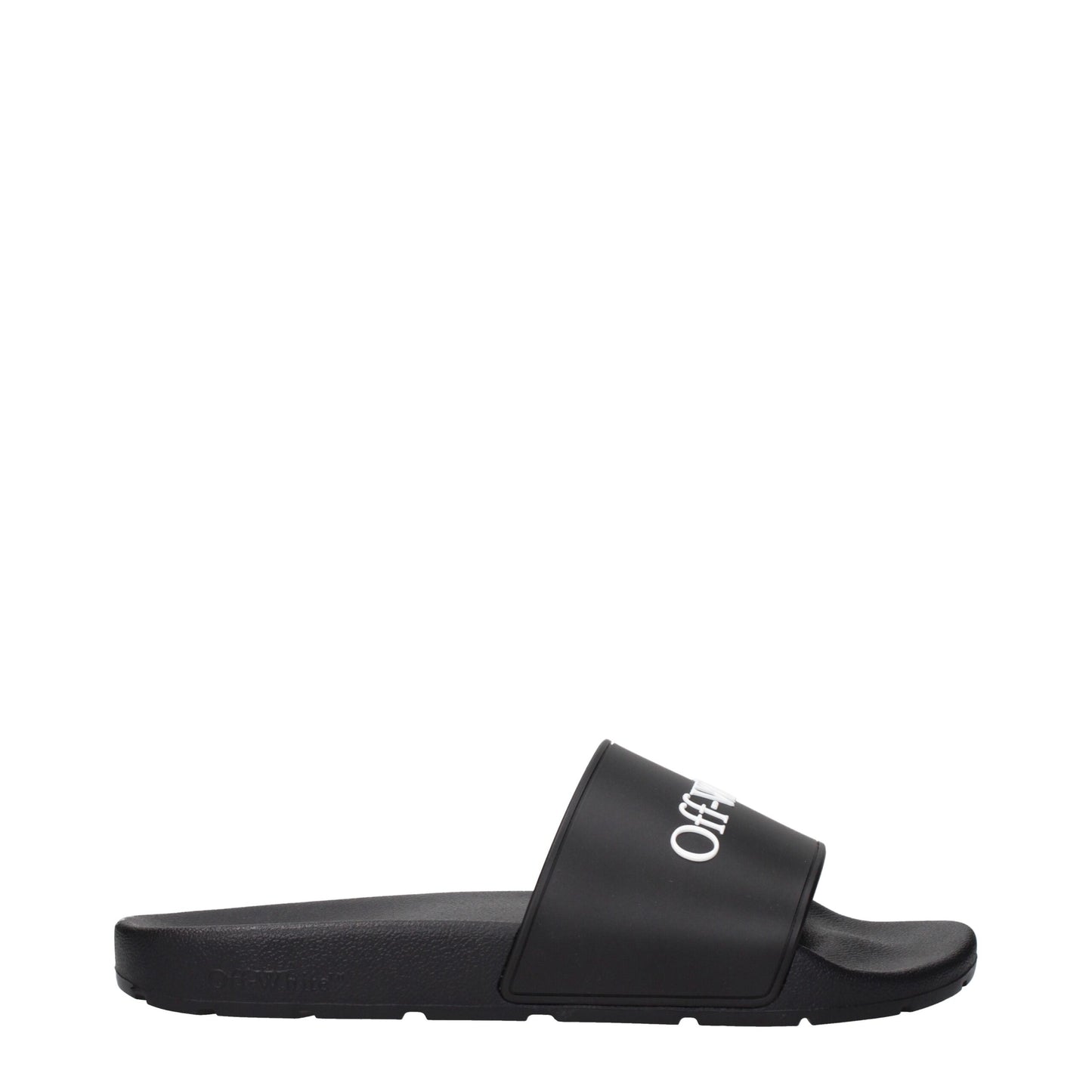 Off-White Schwarz Baumwolle Hausschuhe Sandalen