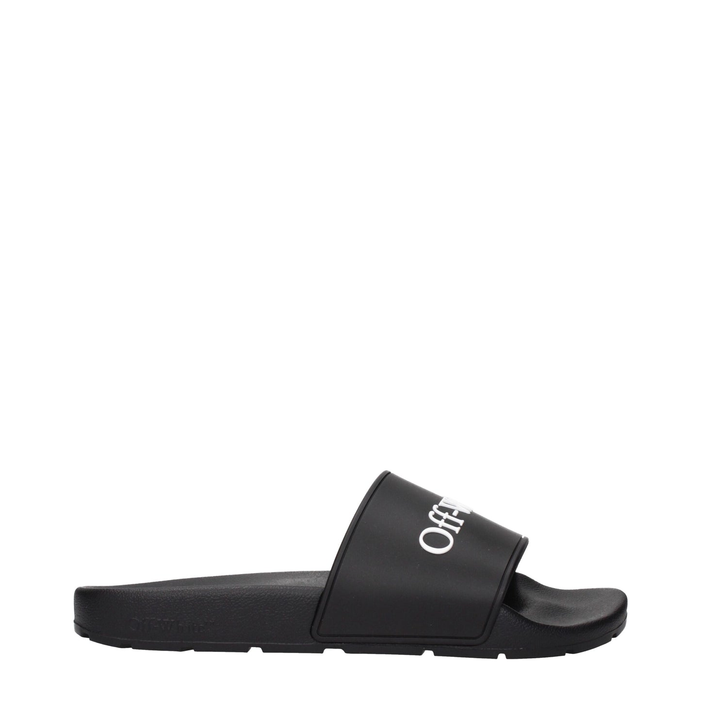 Off-White Schwarz Baumwolle Hausschuhe Sandalen