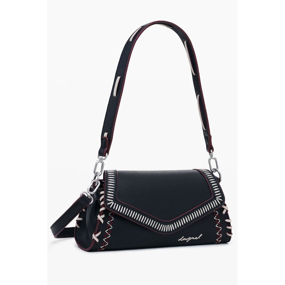 Desigual Schwarz Polyethylen Frauen Handtasche