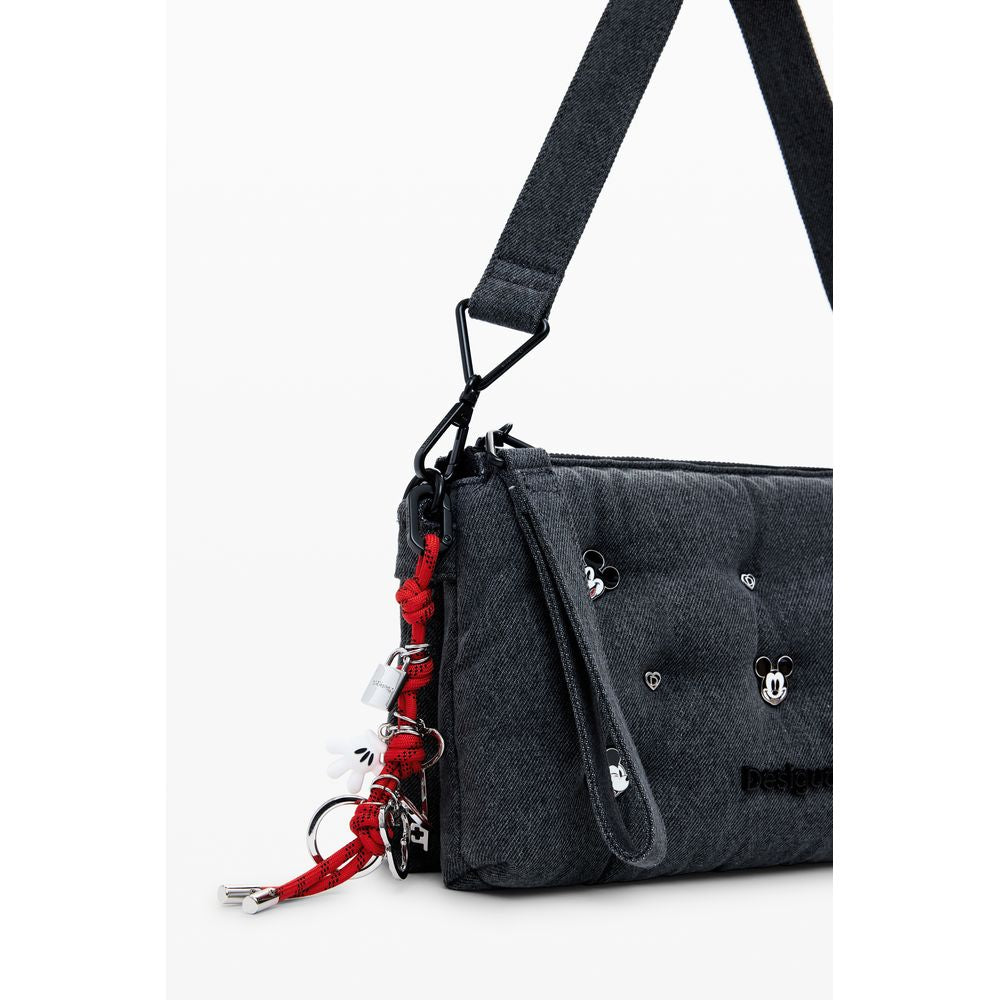 Desigual Graue Polyester Damen Handtasche