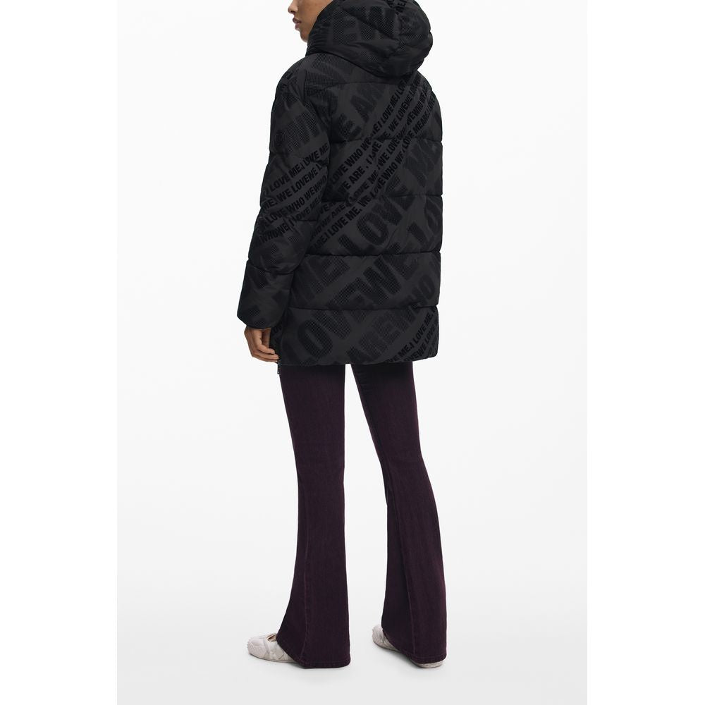 Desigual Schwarze Polyester Damen Jacke