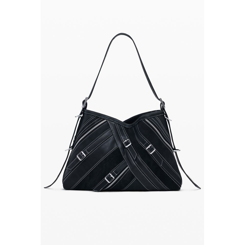Desigual Schwarz Polyethylen Frauen Handtasche