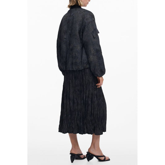 Desigual Schwarze Polyester Damen Jacke