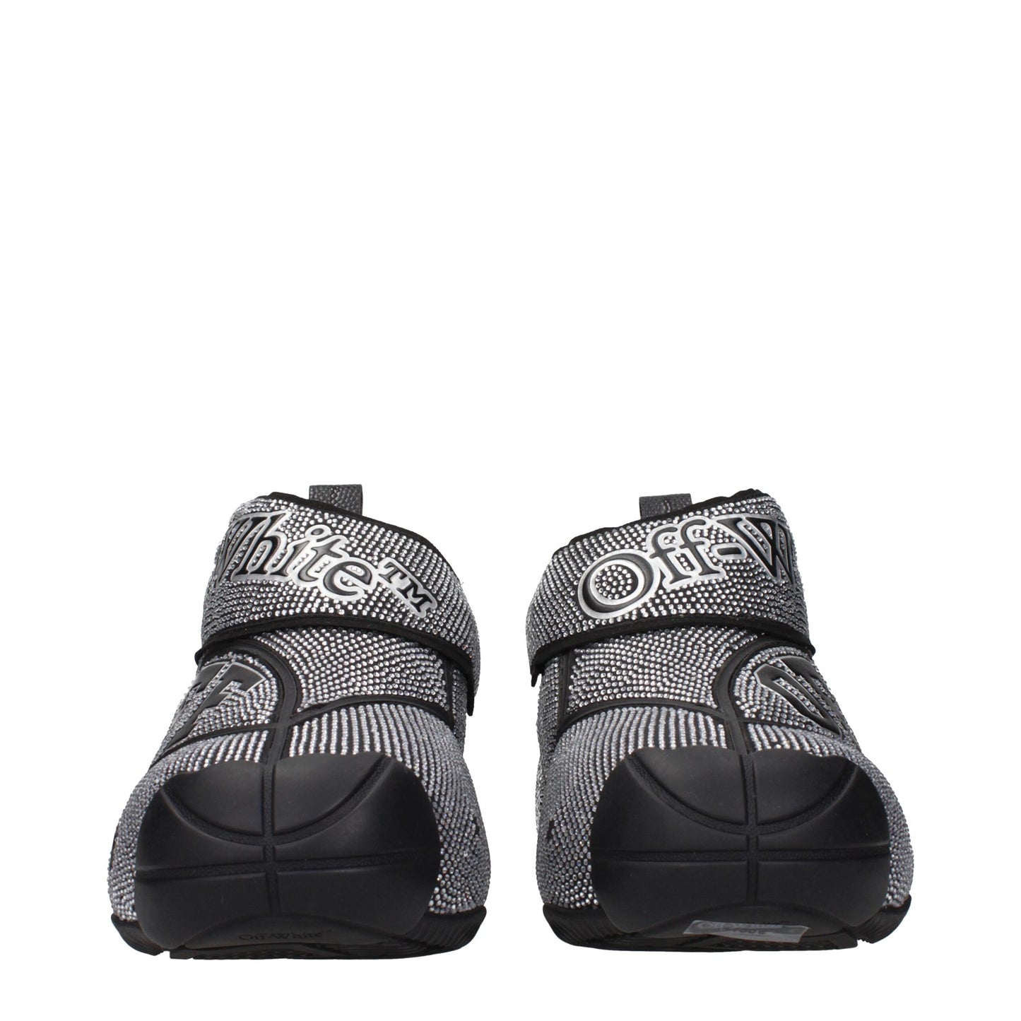 Off-White Schwarz Baumwolle Turnschuhe