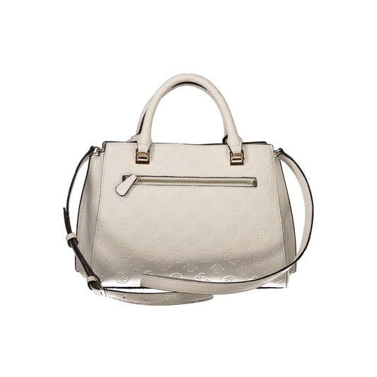 Guess Jeans Bianco Polyurethane Women Handbag