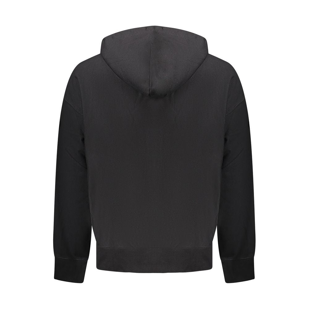 Calvin Klein Schwarzer Baumwollpullover für Männer