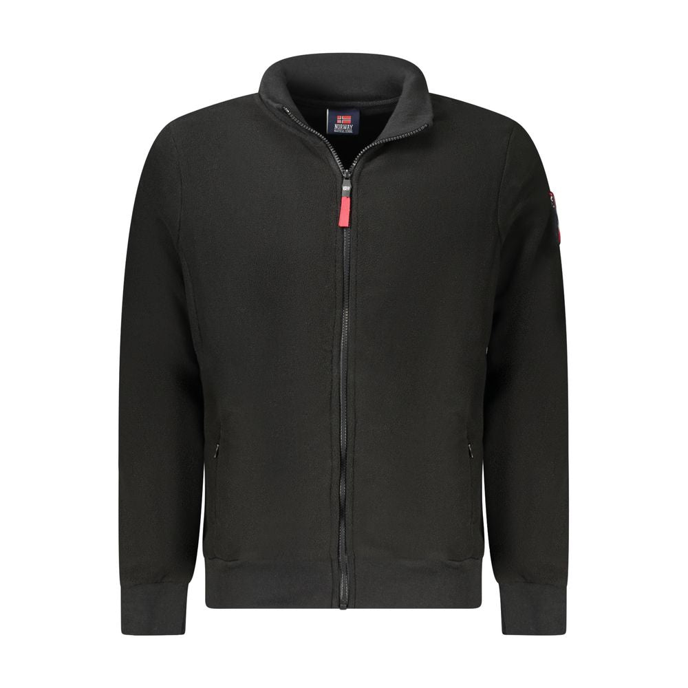 Norway 1963 Schwarzer Polyester Pullover für Männer