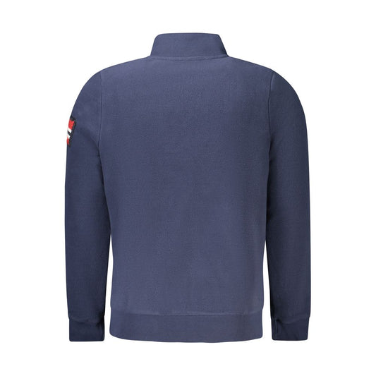 Norway 1963 Blauer Polyester-Pullover für Männer