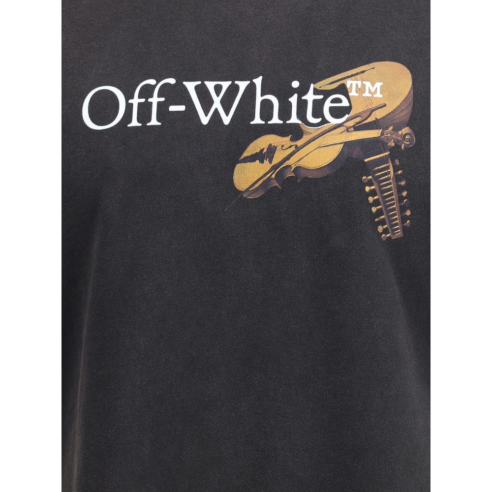 Off-White Schlankes Amor-Pfeil-T-Shirt