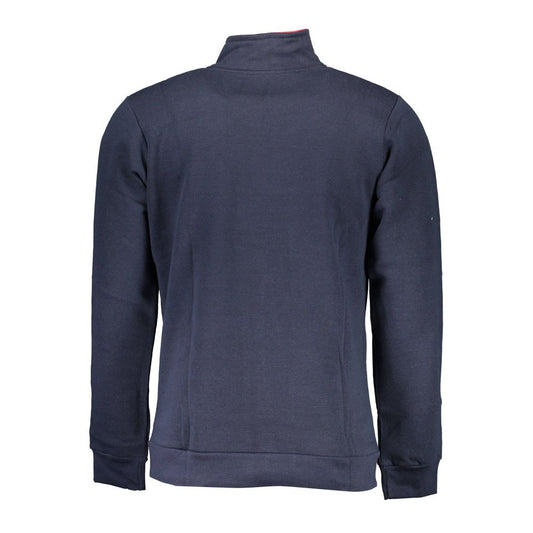 Gianmarco Venturi Blue Polyester Men's Sweatshirt