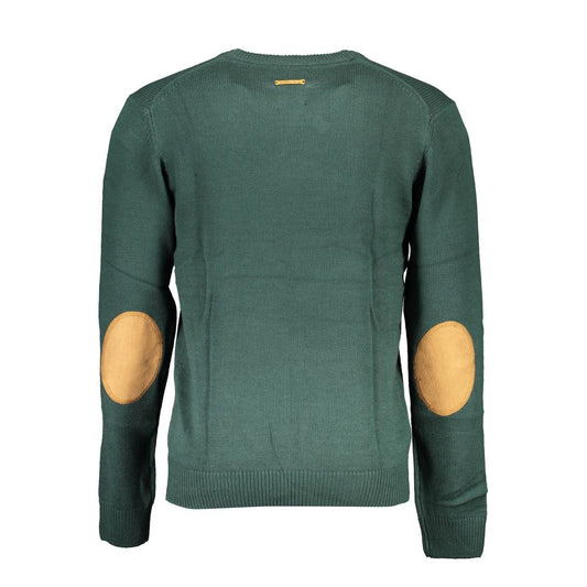 Gianmarco Venturi Verde Cotton Men's Sweater