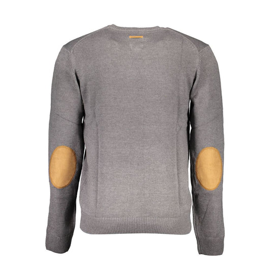 Gianmarco Venturi Grigio Acrylic Mens Sweater