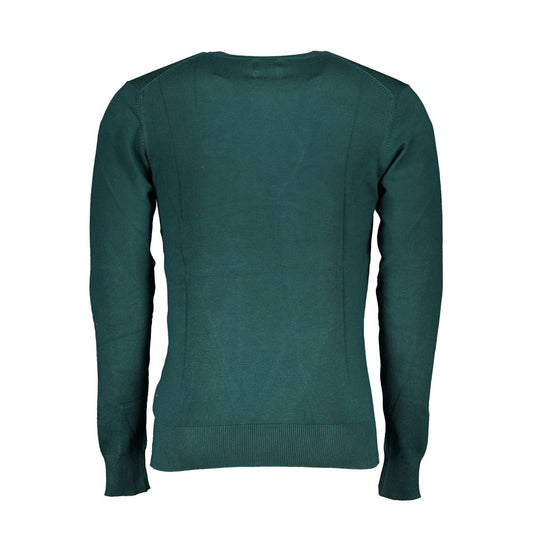 Gianmarco Venturi Verde Viscose Mens Sweater