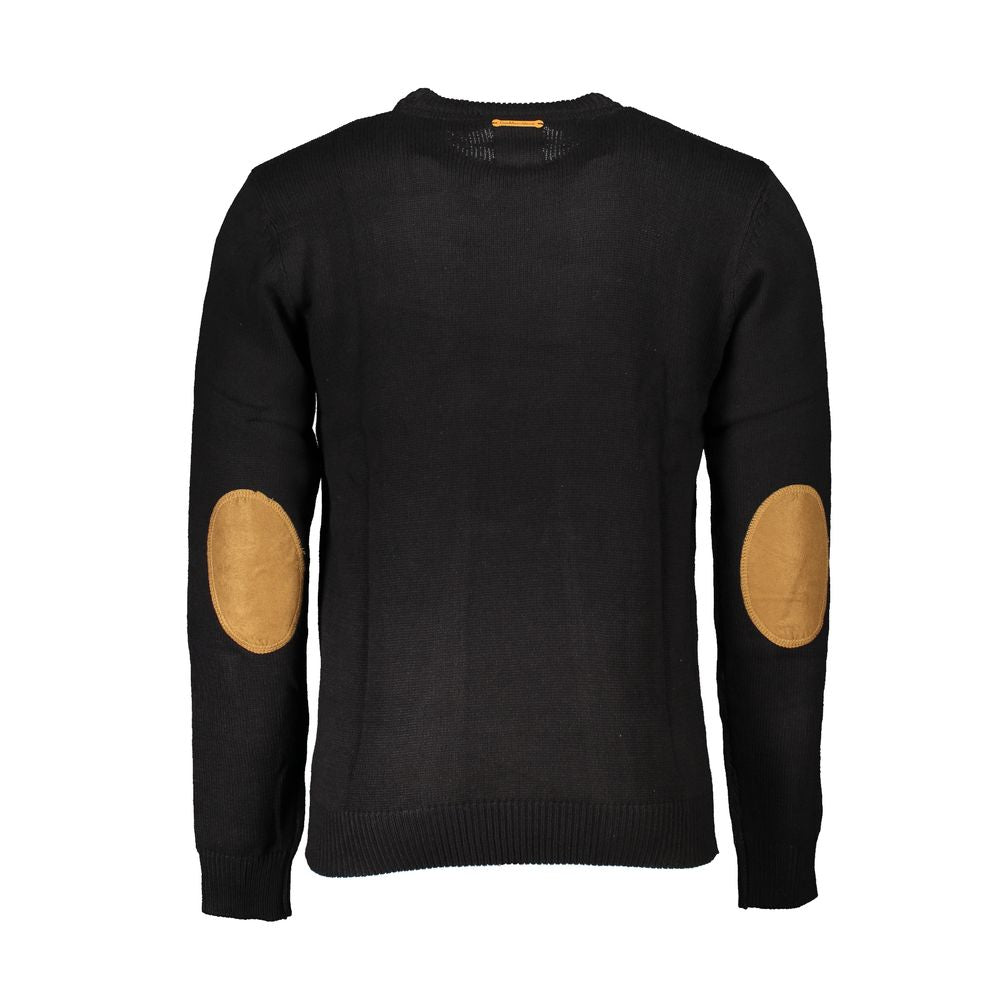 Gianmarco Venturi Black Cotton Sweatshirt