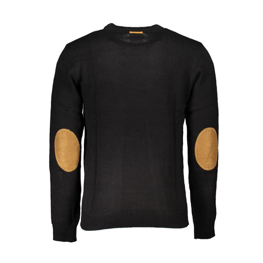 Gianmarco Venturi Black Cotton Sweatshirt