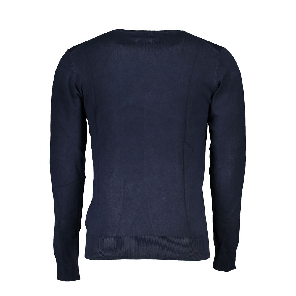 Gianmarco Venturi Blue Viscose Sweatshirt