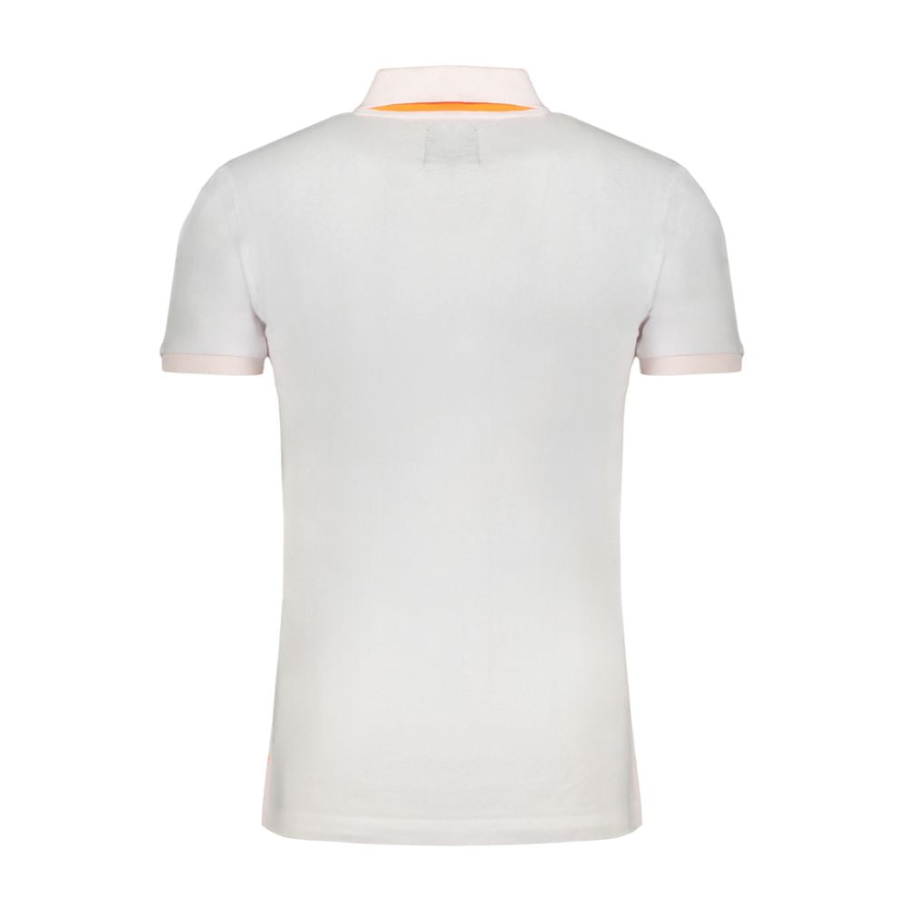 Gianmarco Venturi White Cotton Men Polo Shirt