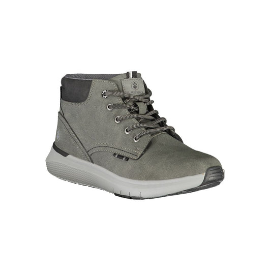 Lumberjack Grigio Polyester Mens Sneaker