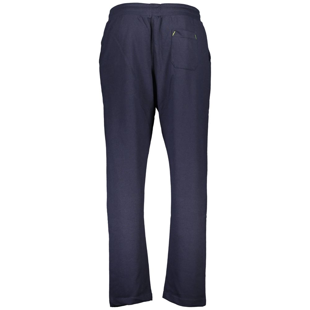 Gianmarco Venturi Blue Cotton Men's Sweatpant