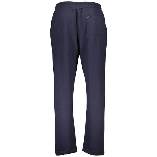 Gianmarco Venturi Blue Cotton Men's Sweatpant