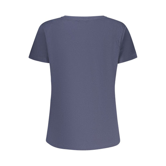 Freddy Blue Cotton Women T-Shirt