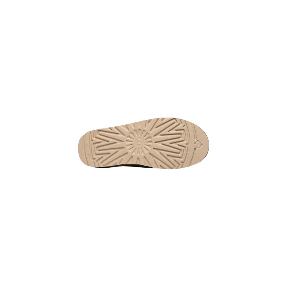 UGG Beigefarbene Wildleder-Clogs