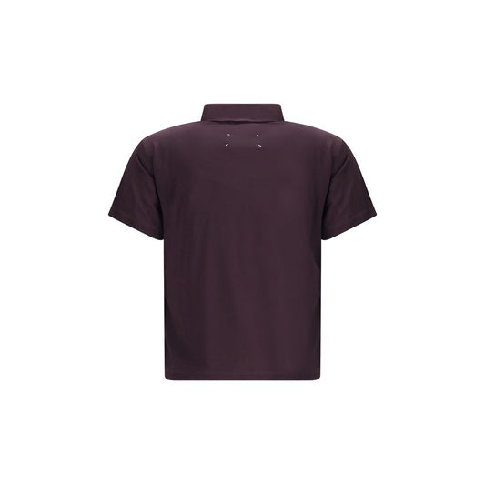 Margiela Multicolor Viscose Polo Shirt