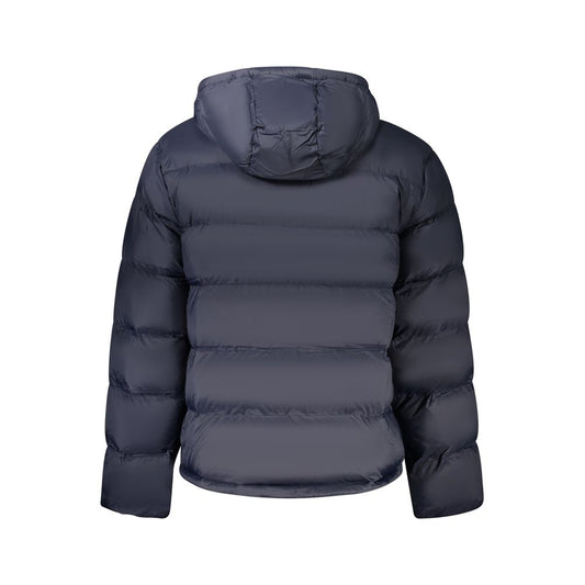 Calvin Klein Blaues Polyamid-Jackett & Mantel