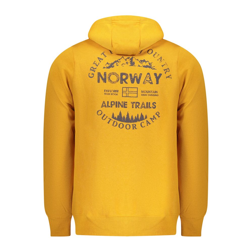 Norway 1963 Gelber Baumwoll-Sweatshirt