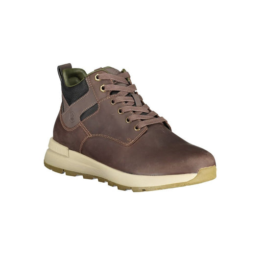 Lumberjack Brown Leather Men Boot