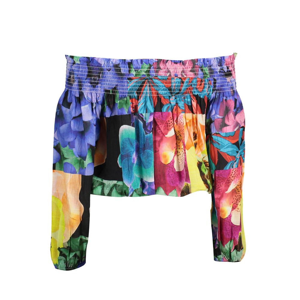 Desigual Rosa Viskose-T-Shirt