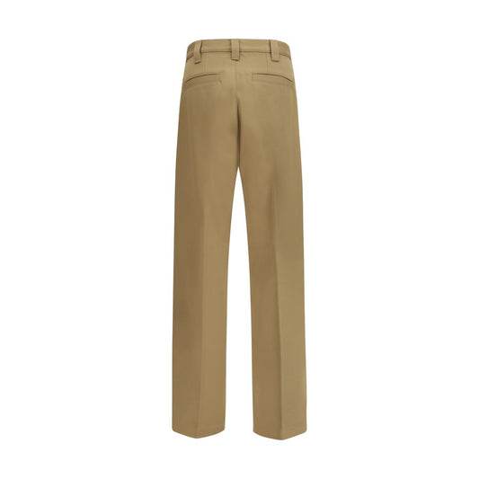 Namacheko Beige Cotton Casual Pants