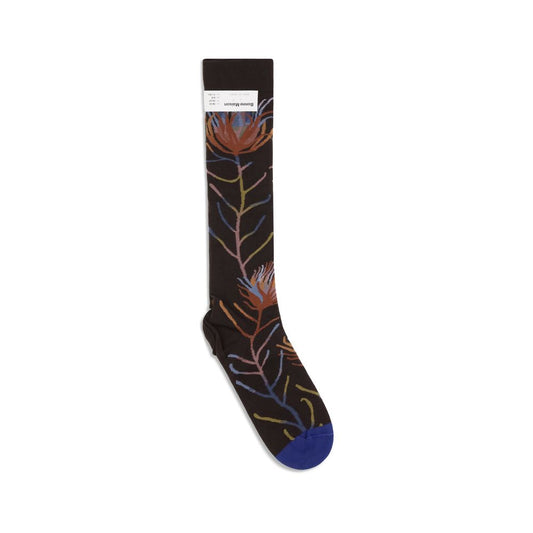 Bonne Maison Black Cotton Socks