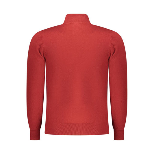 Rifle Red Polyester Men Sweater