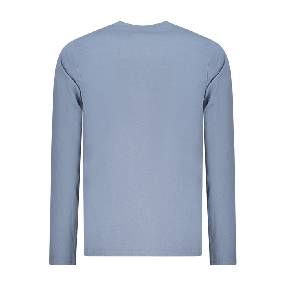 Norway 1963 Blaues Baumwoll-T-Shirt für Herren