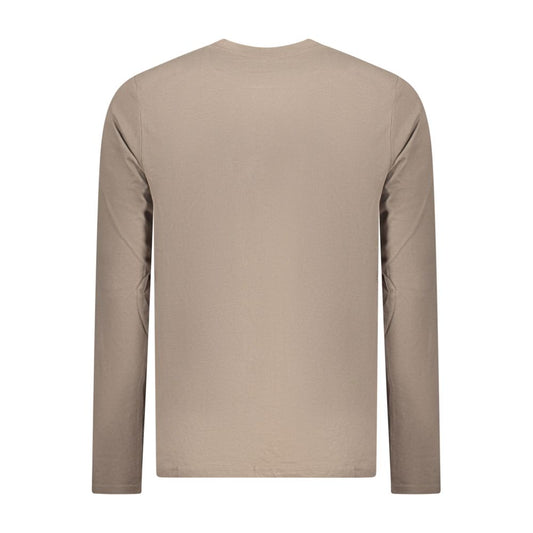 Norway 1963 Braunes Herren-T-Shirt aus Baumwolle