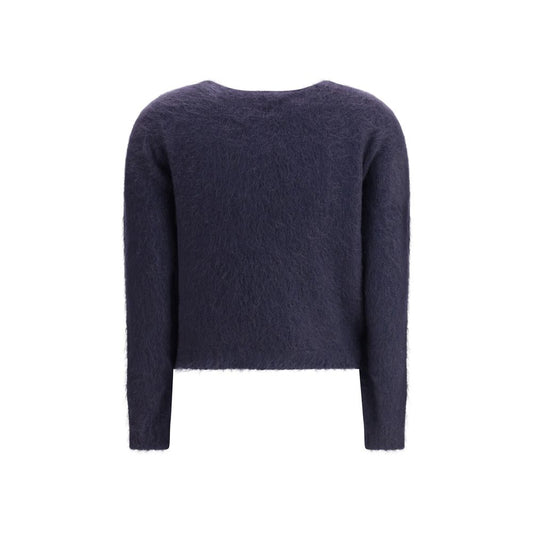 Max Mara Blue Polyamide Sweatshirt