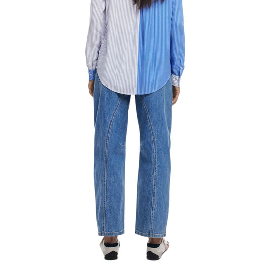 Desigual Hellblause Viskose-Bluse